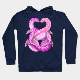 Aquatic Nuzzles: Pink Hoodie